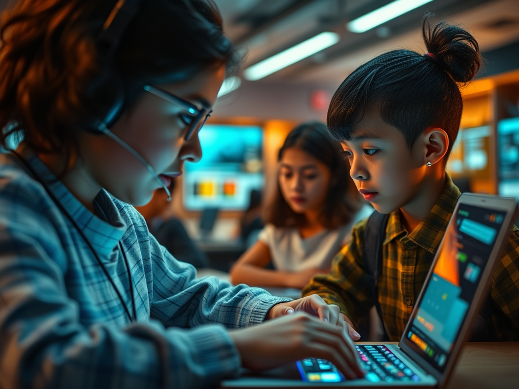 A Platform that Provides Application Oriented Teaching